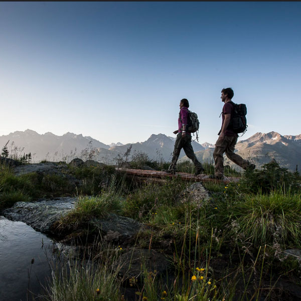 Engadin Nationaal Park, Huttentocht 50+